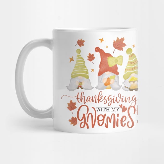 Thanksgiving with my Gnomies by Zombie Girls Design